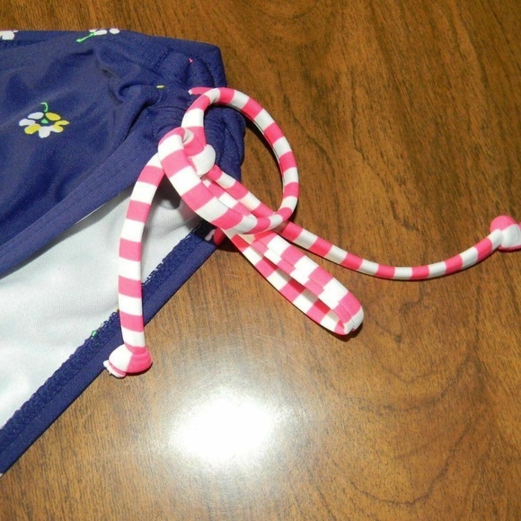 Old Navy XS Blue Flowers Bikini Bottom - Picture 2 of 3